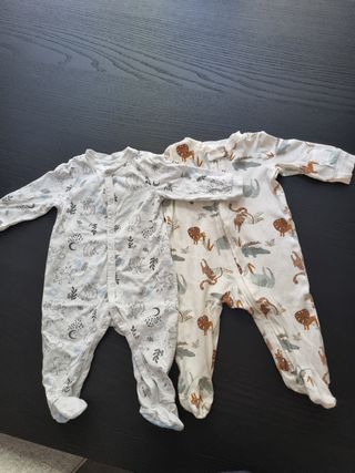 Tutine neonato animali safari - 2pz