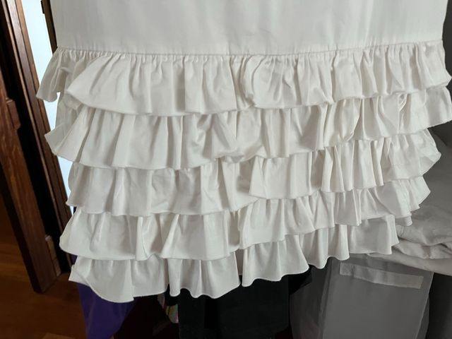 Vestito bianco cotone