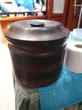Caja madera vintage india