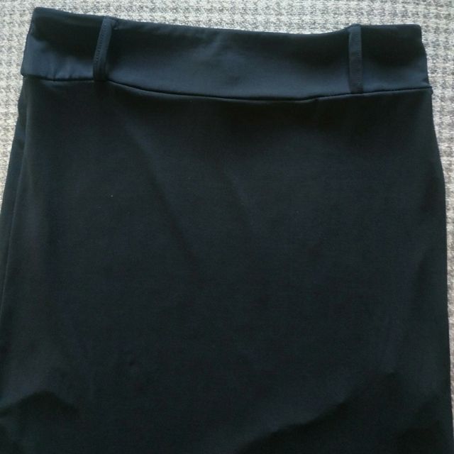 Gonna nera asimmetrica