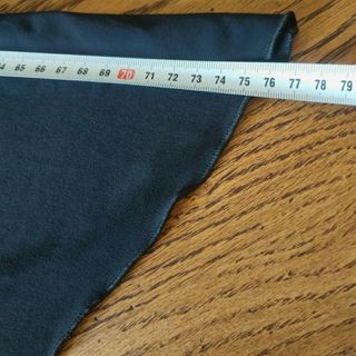 Gonna nera asimmetrica