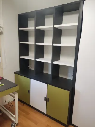 Dormitorio juvenil con cama plegable