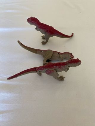 Lote de 55 Dinossauros em miniatura coloridos