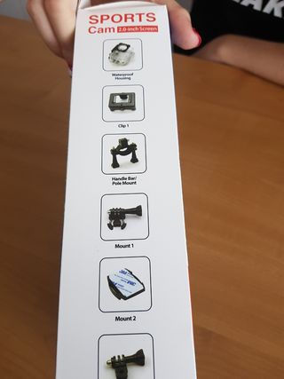 Cámara deportiva 1080p