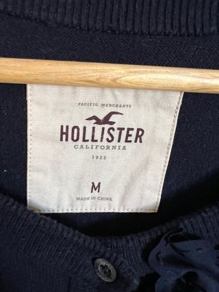Chaqueta azul marino Hollister M