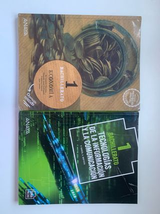 Lote libros Primero de Bachillerato Grupo Anaya