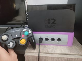 Soporte Dock Switch 2 - Carcasa Adaptador Gamecube