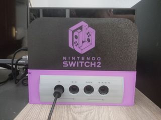 Soporte Dock Switch 2 - Carcasa Adaptador Gamecube