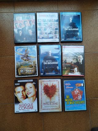 9 Películas DVD - Acción, Comedia, Drama