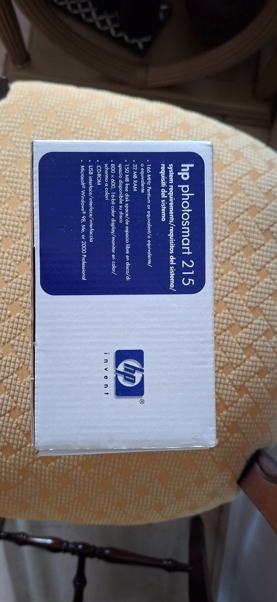 HP Photosmart 215 - Cámara digital