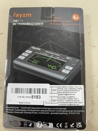 Afinador Metrónomo Rayzm RMT-1