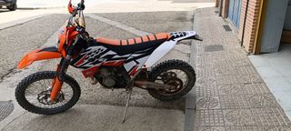 En rodaje KTM EXC 125 2008