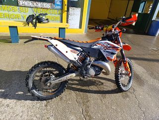 En rodaje KTM EXC 125 2008