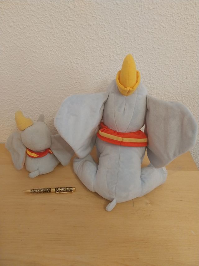 2 Peluches Dumbo Disney