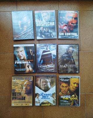 9 Películas DVD Acción & Drama