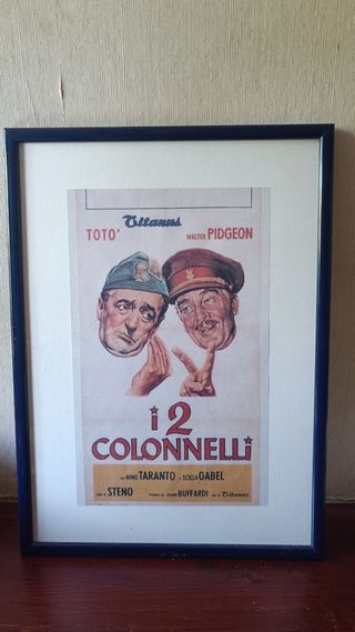Locandina Film Totò - I 2 Colonnelli