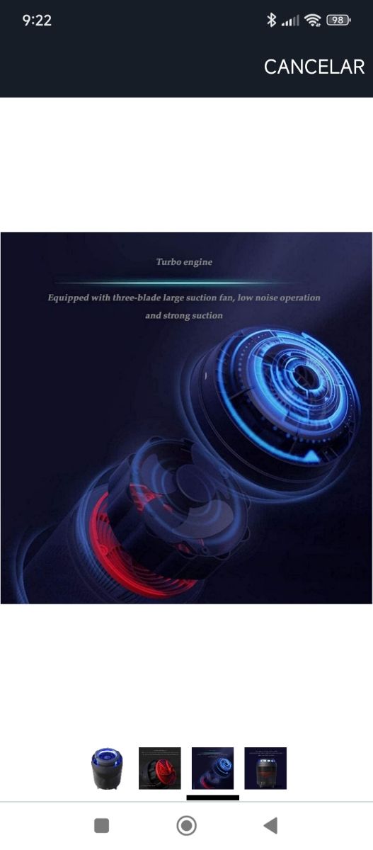 Trappola per insetti - Uccide le zanzare