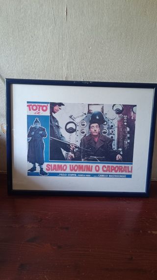Locandina Totò - Siamo uomini o caporali