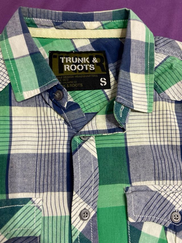 Camisa Trunk & Roots S - Multicolor