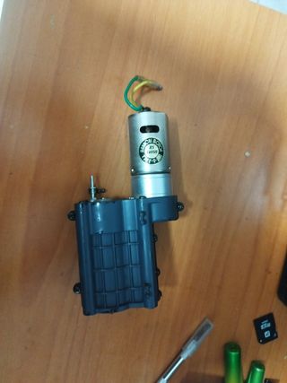 Caja cambios camión Tamiya 1:14 con reductora