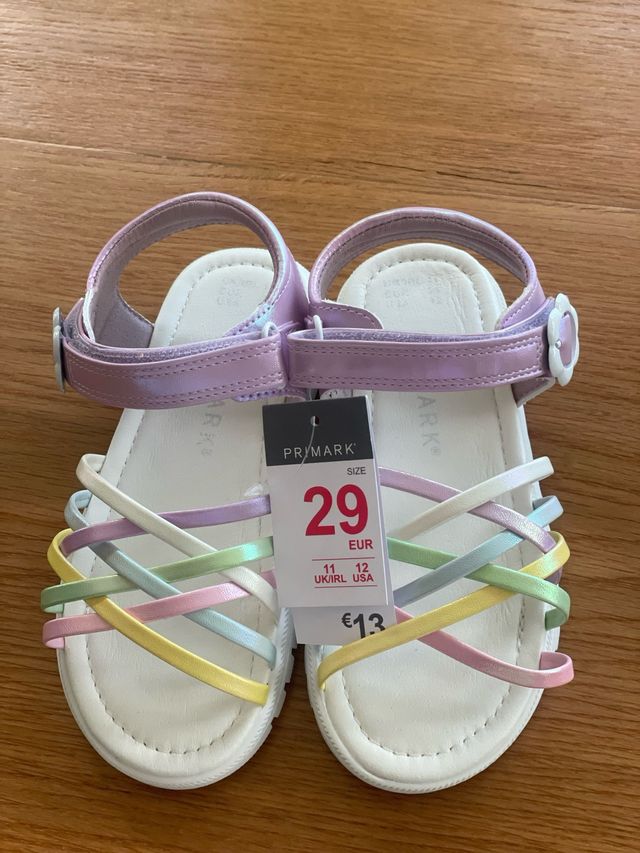Sandalias Primark niña multicolor 29
