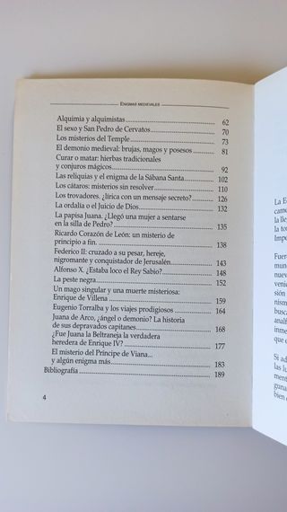 Enigmas medievales : secretos, misterios y enig...