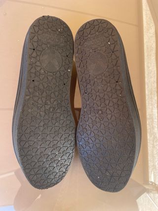 Zapatillas Victoria 39 Marrón Gris