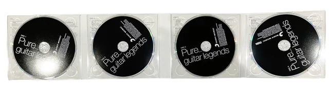 4 CDs Pure Guitar Legends
