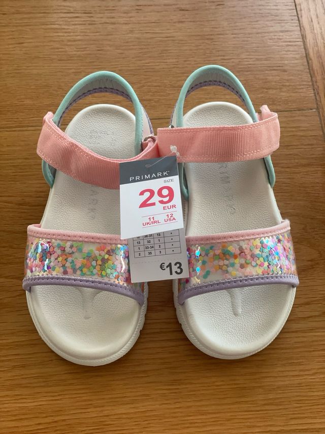Sandalias Primark niña multicolor