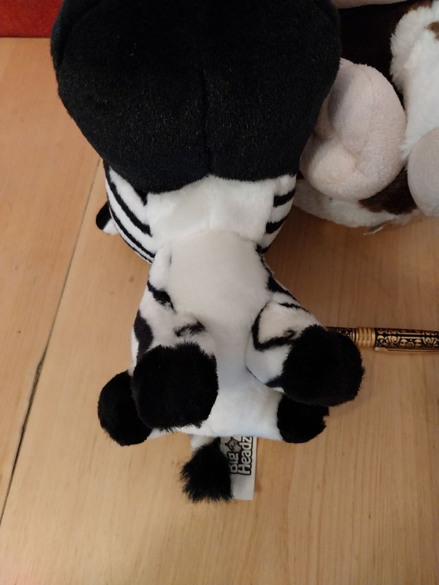 4 Peluches Animales - Ojos Tristes