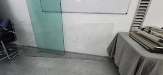 Mampara cristal - varios paneles