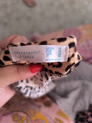 Mini falda leopardo Primark Talla 46