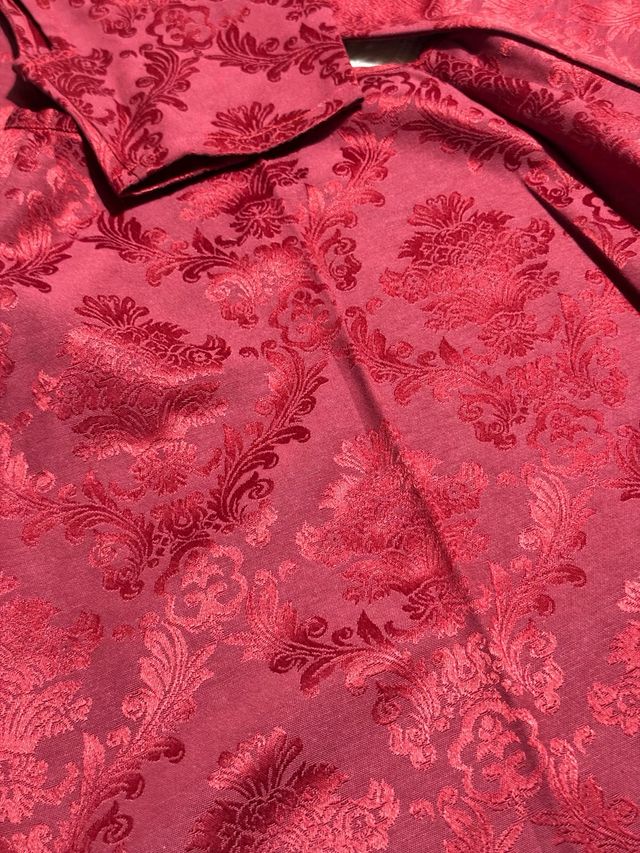 Saya damasco burdeos 70-75cm