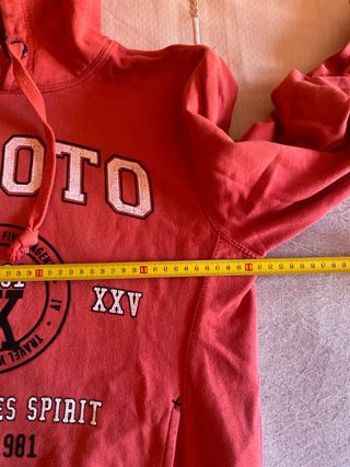 Sudadera roja Kyoto