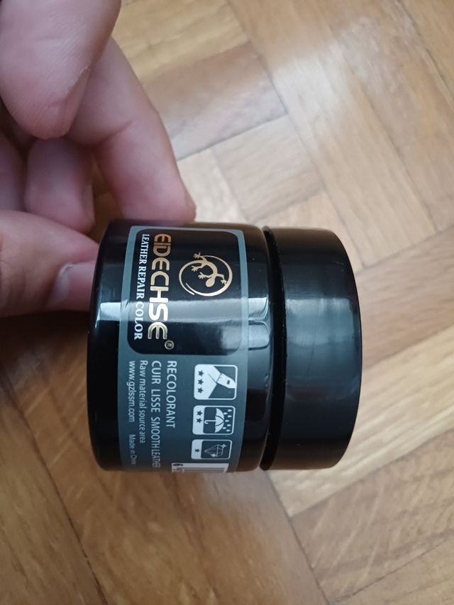 Reparador Cuero Negro EDECHSE