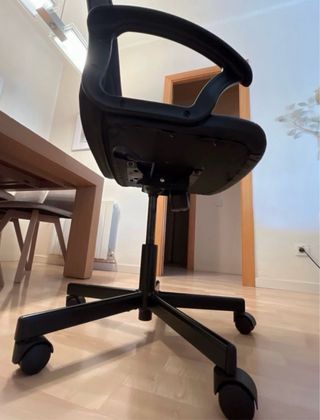 Silla oficina negra - giratoria