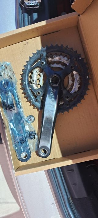 Plato bielas 42-32-22T Shimano