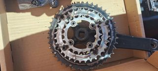 Plato bielas 42-32-22T Shimano