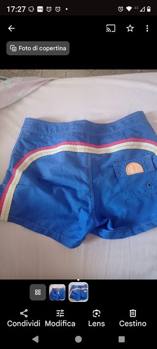 2 costumi Sundek blu e giallo