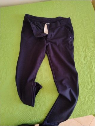 Pantaloni Brums bimbo elasticizzati, blu scuro