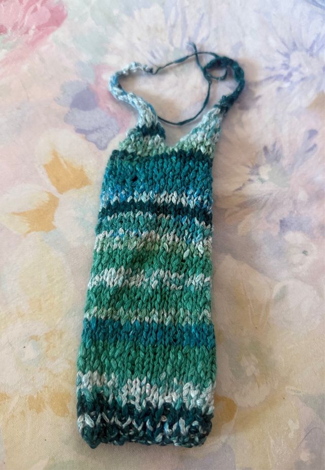 2 Vestidos de punto para muñeca maniquí (40cm)