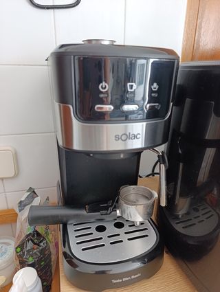 Cafetera Solac Semi-Automática 20 bares