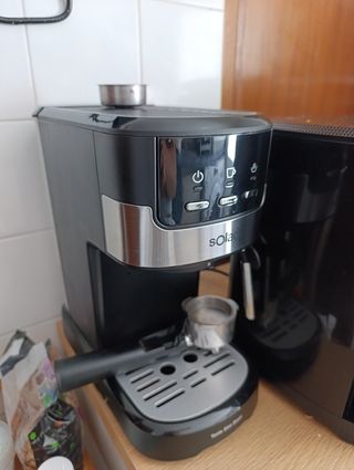Cafetera Solac Semi-Automática 20 bares