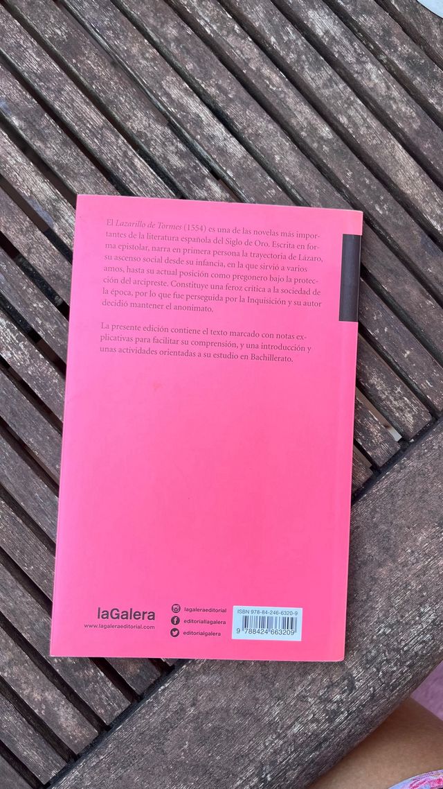 Lazarillo de Tormes - laGalera