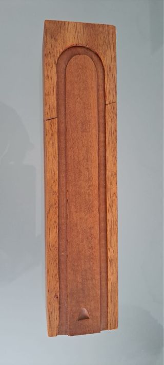 Astuccio incenso legno vintage