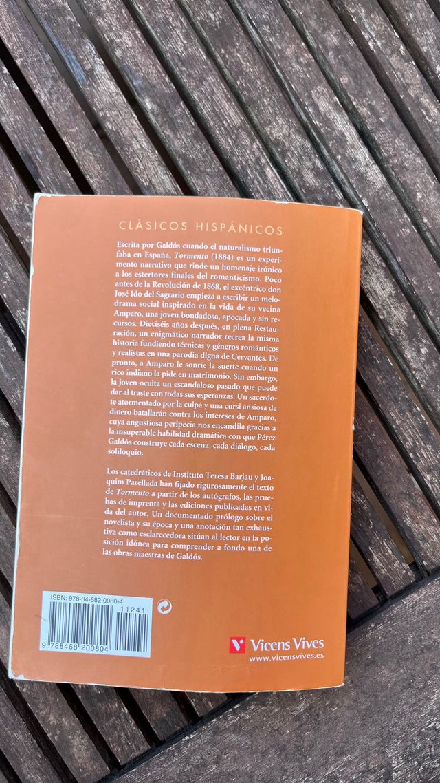 Tormento - Benito Pérez Galdós