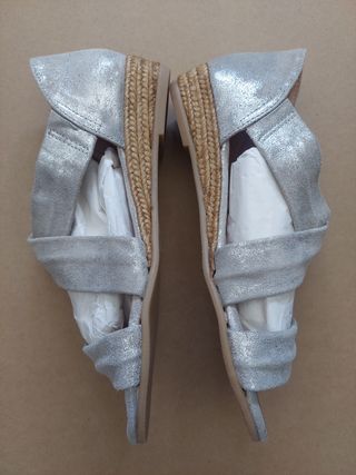 Sandalias Gaimo Plata - Talla 36