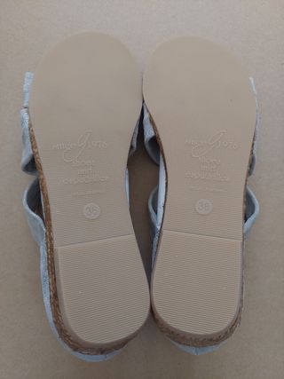 Sandalias Gaimo Plata - Talla 36