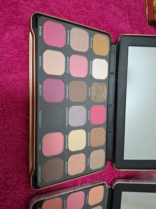 Paleta Maquillaje 2x1 Dorada Rosa