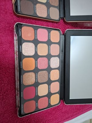 Paleta Maquillaje 2x1 Dorada Rosa